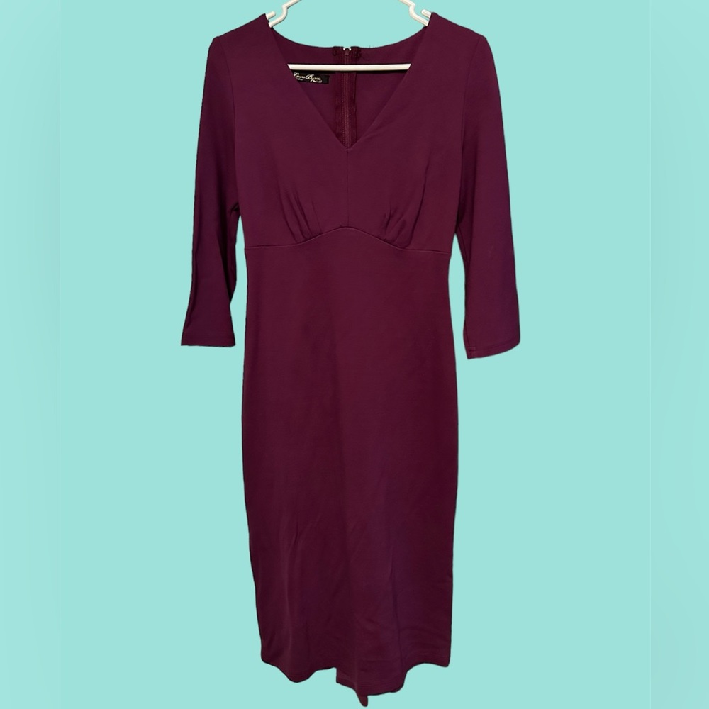 Laura Byrnes Pinup Couture Black Label Wiggle Dress
